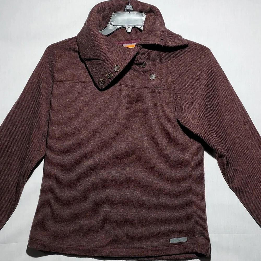 EUC Merrell collared wool blend women's sweater‎ size medium